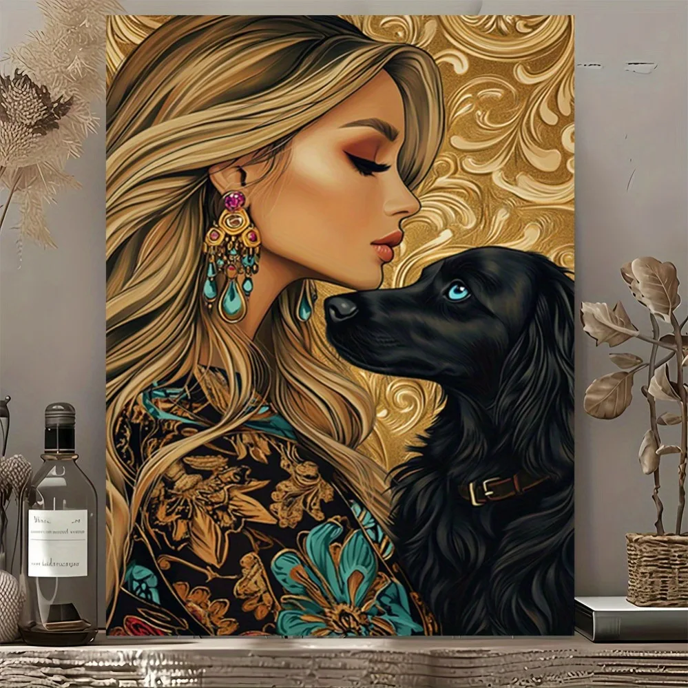 Art Print Framed - CIFBUY Vintage metal wall art, 2D