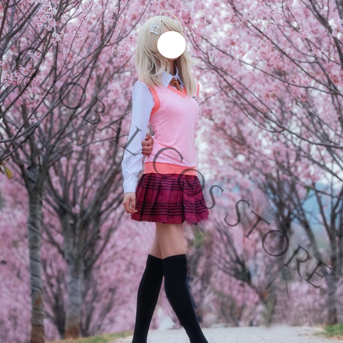 Kaede Akamatsu Pink JK Unifrom - Cosplay Wig Colored review and price