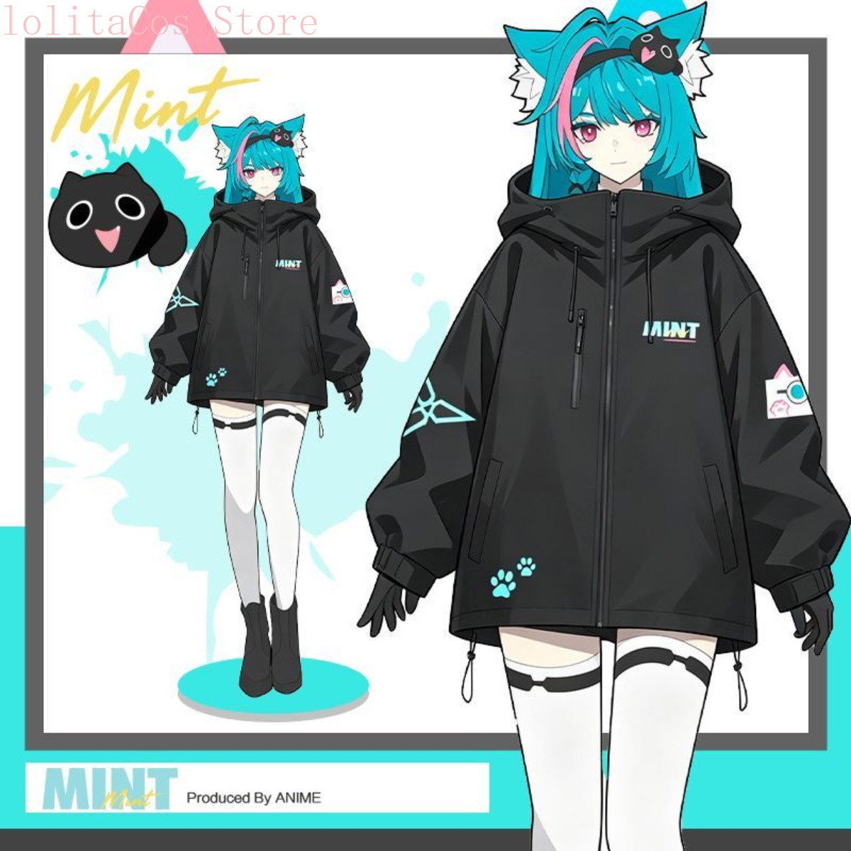 Neverness To Everness Lacrimos - Windbreaker Anime Merchandise review and price