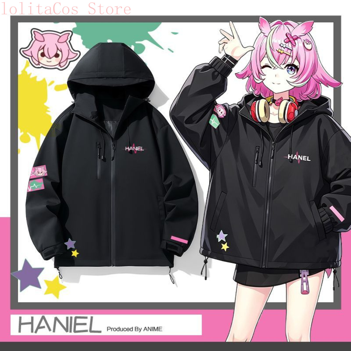 Neverness To Everness Lacrimos - Windbreaker Anime Merchandise review and price