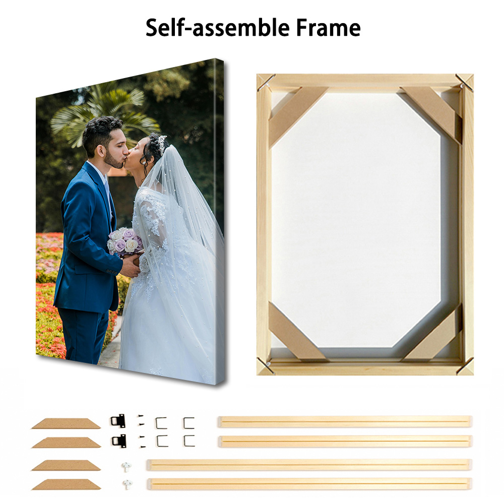 1 Pc Customized Photos on Canv - Art Print Framed review and price
