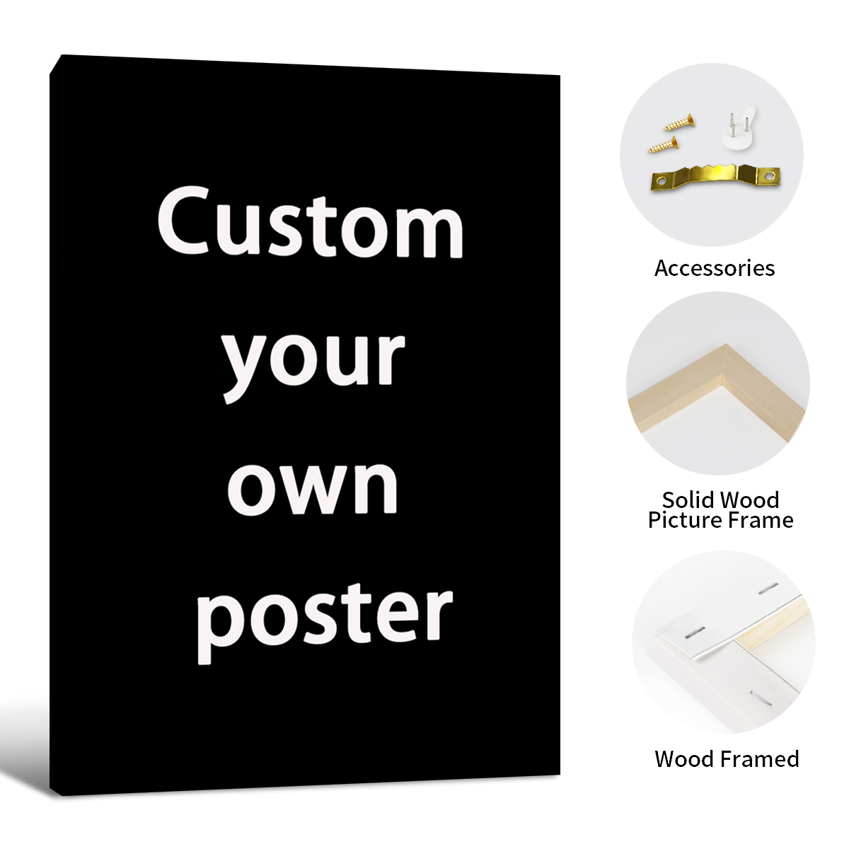 Custom Posters Framed Wall Art - Art Print Framed review and price