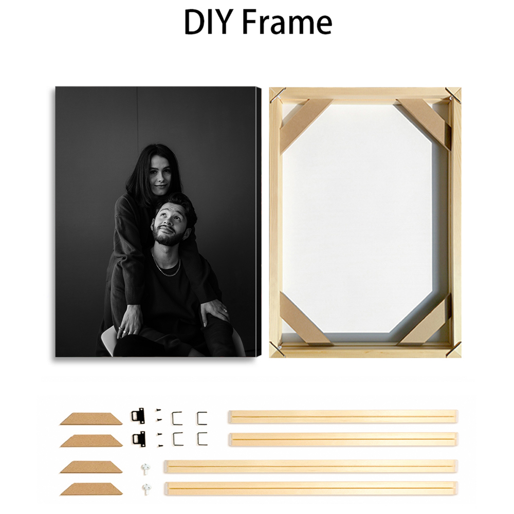 1 pc Custom Photo with DIY fra - Art Print Framed review and price