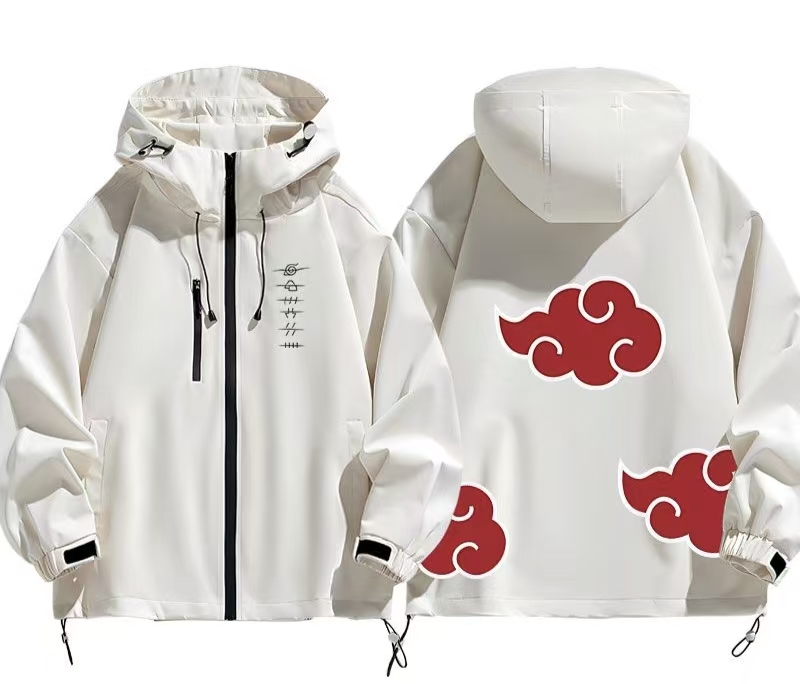 Anime Naruto Shippuden Akatsuk - Windbreaker Anime Merchandise review and price