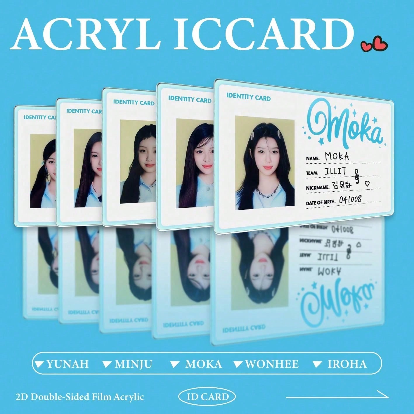 Ill-It Card, Id Card, Glitterd - Anime Merch Store review and price