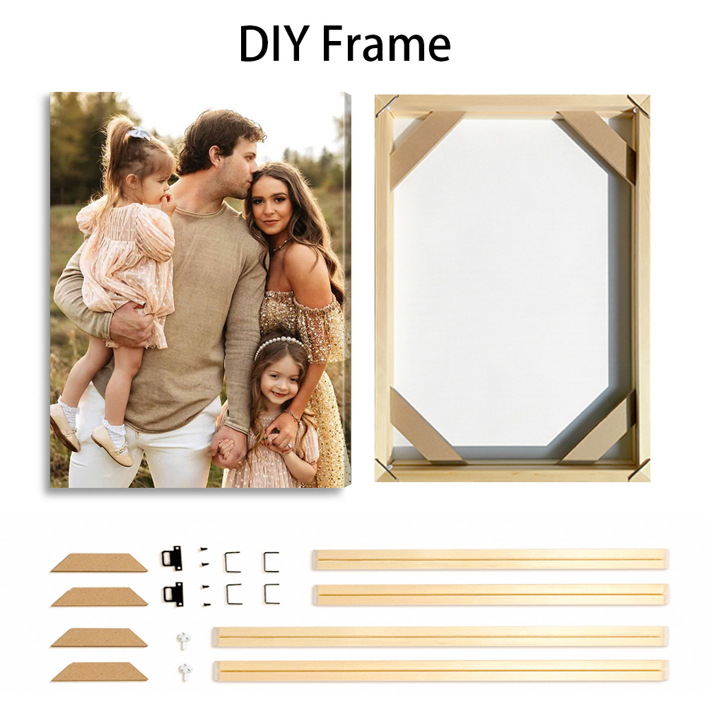 1 Customized Photo Canvas, Opt - Art Print Framed review and price